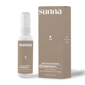 Sunna Tan | Light-Medium Sunless Face Tan Water 60ml