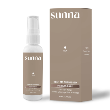 Sunna Tan | Medium-Dark Sunless Face Tan Water 60ml