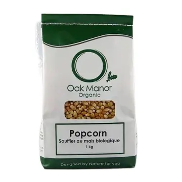 Oak Manor | Organic Popcorn