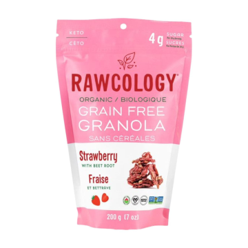 Rawcology | Strawberry Grain Free Granola With Beet Root