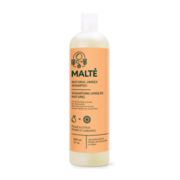 Malte | Pear & Citrus Natural Unisex Shampoo 500ml