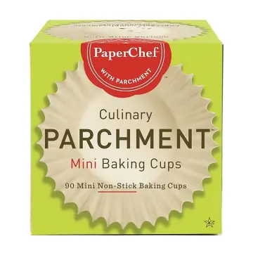 PaperChef | Culinary Parchment Mini Non-Stick Baking Cups 90's