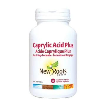 New Roots | Caprylic Acid Plus (Yeast-Stop Formula) Vegetarian Capsules