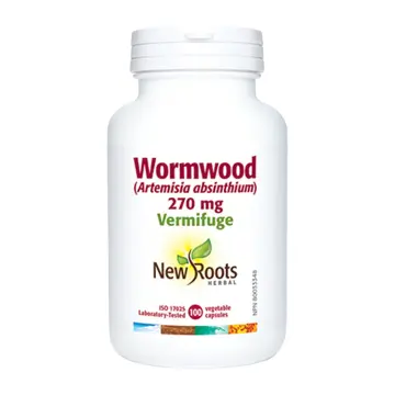 New Roots | Grapefruit Seed Extract With Wormwood Vegetarian Capsules