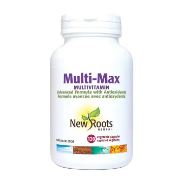 New Roots | Multi-Max Multivitamin With Antioxidants Vegetarian Capsules