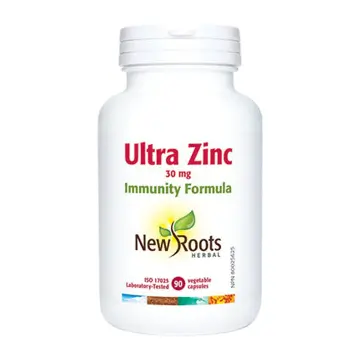 New Roots | Ultra Zinc 30mg Vegetarian Capsules