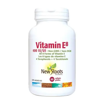 New Roots | Vitamin E8 400IU Softgels 120's