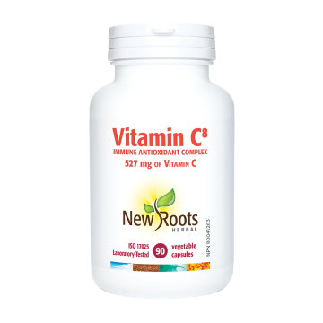 New Roots | Vitamin C8 Immune Antioxidant Complex 90 Vegetarian Capsules