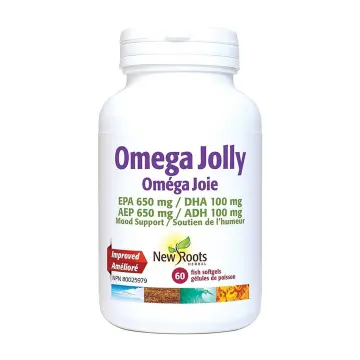 New Roots | Omega Jolly Mood Support Fish Softgels