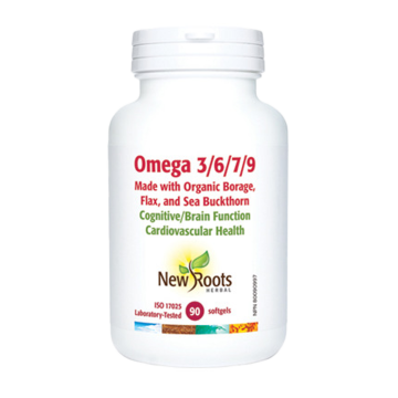 New Roots | Omega 3/6/7/9 Softgels 90's