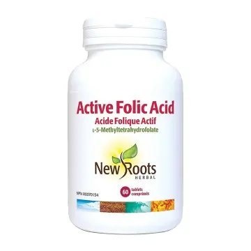 New Roots | Active Folic Acid Tablets 60's