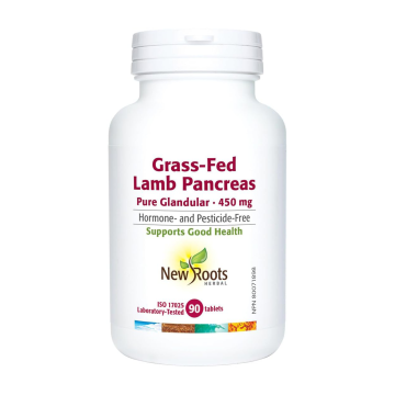 New Roots | Grass-Fed Lamb Pancreas Tablets 90's