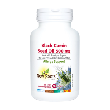 New Roots | Black Cumin Seed Oil 500mg Softgels