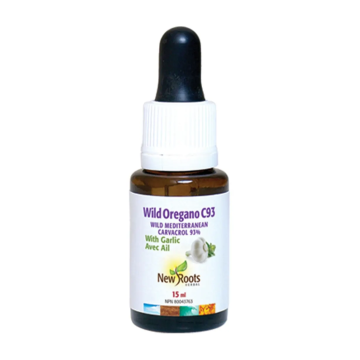 New Roots | Wild Oregano C93 Oil With Garlic