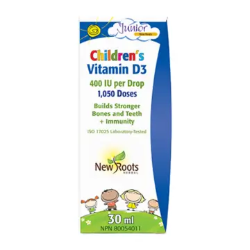 New Roots | Children's Vitamin D3 400IU Drops