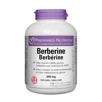 Preferred Nutrition | Berberine 500mg Vegetarian Capsules