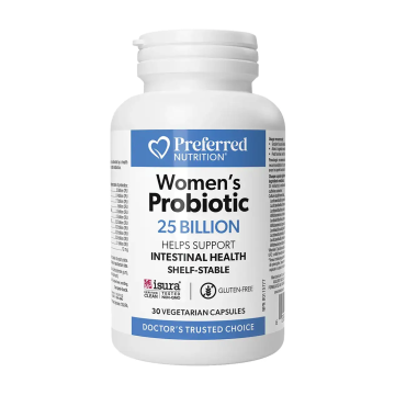 Preferred Nutrition | Women's Probiotic 25 Billion Active Cells Vegetarian Capsules 30's