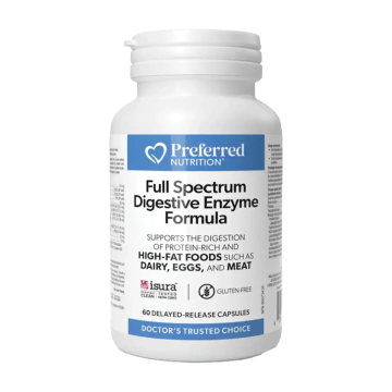 Preferred Nutrition | Full Spectrum Digestive Enzyme Formula Capsules 60's
