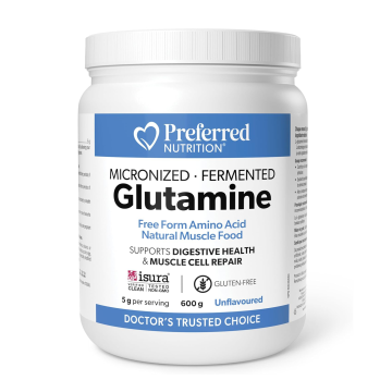 Preferred Nutrition | L-Glutamine 5g Free Form Amino Acid Unflavoured Powder