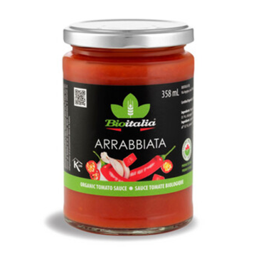 Bioitalia | Organic Arrabbiata Tomato Sauce 358ml