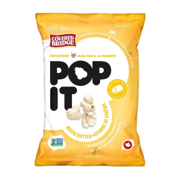 Covered Bridge | Pop It Movie Butter Popcorn 125g