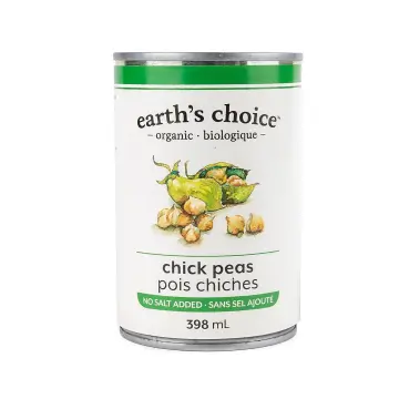Earth's Choice | Organic No Salt Added Chick Peas