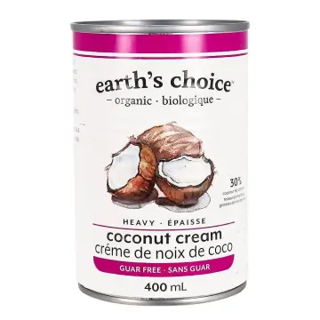 Earth's Choice | Organic Guar Free Heavy Coconut Cream