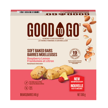 Good To Go | Raspberry Lemon Soft Baked Bar Box