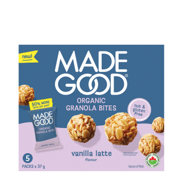 Made Good | Vanilla Latte Granola Bites 5x37g