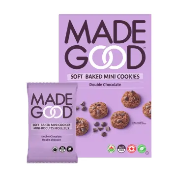 Made Good | Soft Baked Double Chocolate Mini Cookies