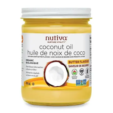 Nutiva | Organic Butter Flavour Coconut Oil