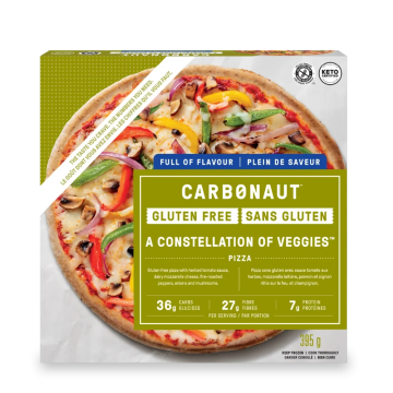 Carbonaut | Gluten Free A Constellation Of Veggies Pizza 395g