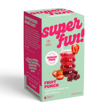 Superfun | Fruit Punch Instant Herbal Tea Powder Box