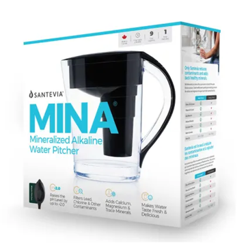 Santevia | MINA Pitcher Black