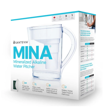 Santevia | MINA Pitcher White