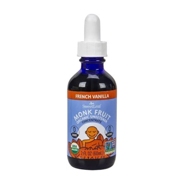 SweetLeaf | French Vanilla Flavoured Monk Fruit Drops 60ml