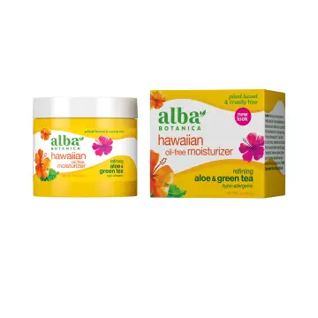 Alba Botanica | Hawaiian Oil-Free Moisturizer with Aloe & Green Tea