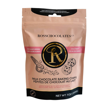 Ross Chocolates | Sugar Free Milk Chocolate Baking Chips