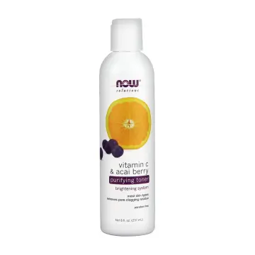 NOW Solutions | Vitamin C & Acai Berry Purifying Toner