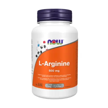 NOW | L-Arginine 500mg Vegetarian Capsules
