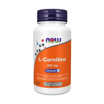 NOW | L-Carnitine 500mg Vegetarian Capsules