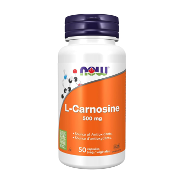 NOW | L-Carnosine 500mg Capsules 50's