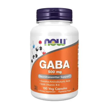 NOW | GABA 500mg Vegetarian Capsules