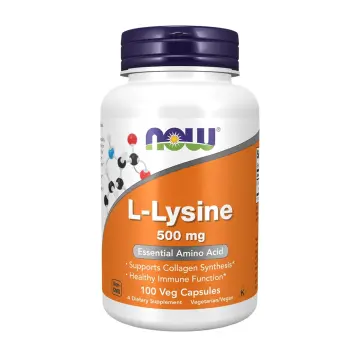 NOW | L-Lysine 500mg Capsules