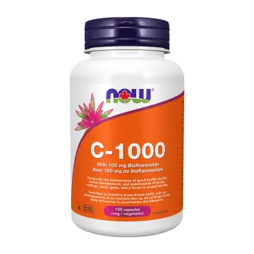 NOW | C-1000 With Bioflavonoids Vegetarian Capsules