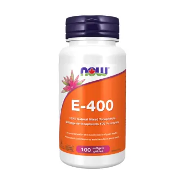 NOW | E-400 Natural Mixed Tocopherols Softgels
