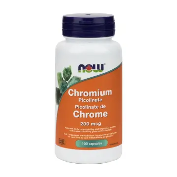 NOW | Chromium Picolinate 200mcg Capsules