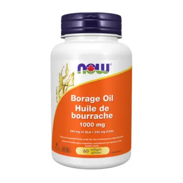 NOW | Borage Oil 1000mg Softgels