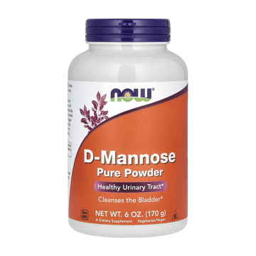 NOW | 100% Pure D-Mannose Powder
