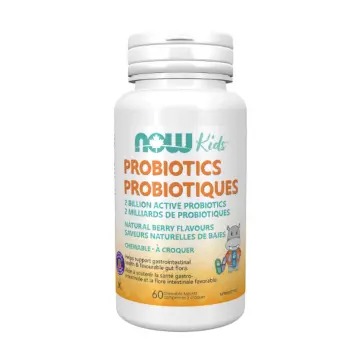 NOW Kids | 10-Strain Probiotic Tablets